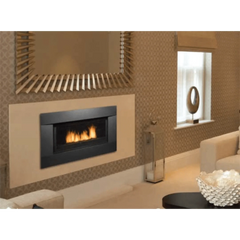 Sierra Flame by Amantii 36" Newcomb Direct Vent Linear Gas Fireplace - Green Vista Living