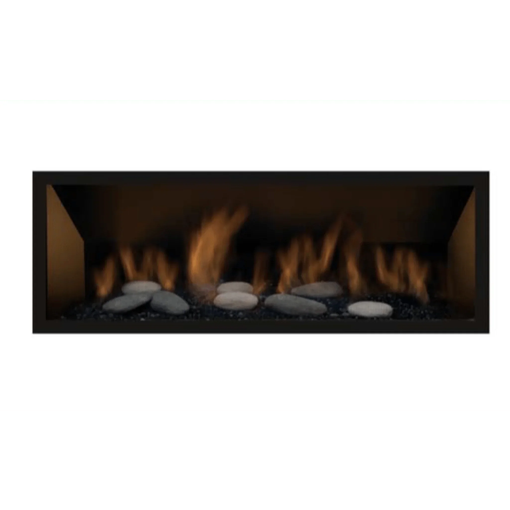 Sierra Flame by Amantii 45" Bennett Direct Vent Linear Gas Fireplace - Green Vista Living