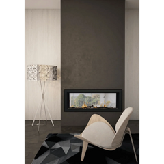 Sierra Flame by Amantii 48" Emerson See-Through Slim Linear Gas Fireplace - Green Vista Living
