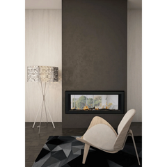 Sierra Flame by Amantii 48" Emerson See-Through Slim Linear Gas Fireplace - Green Vista Living