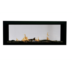 Sierra Flame by Amantii 48" Emerson See-Through Slim Linear Gas Fireplace - Green Vista Living
