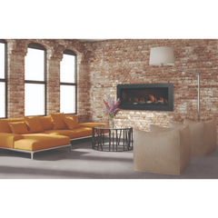 Sierra Flame by Amantii 55" Stanford Direct Vent Linear Gas Fireplace - Green Vista Living