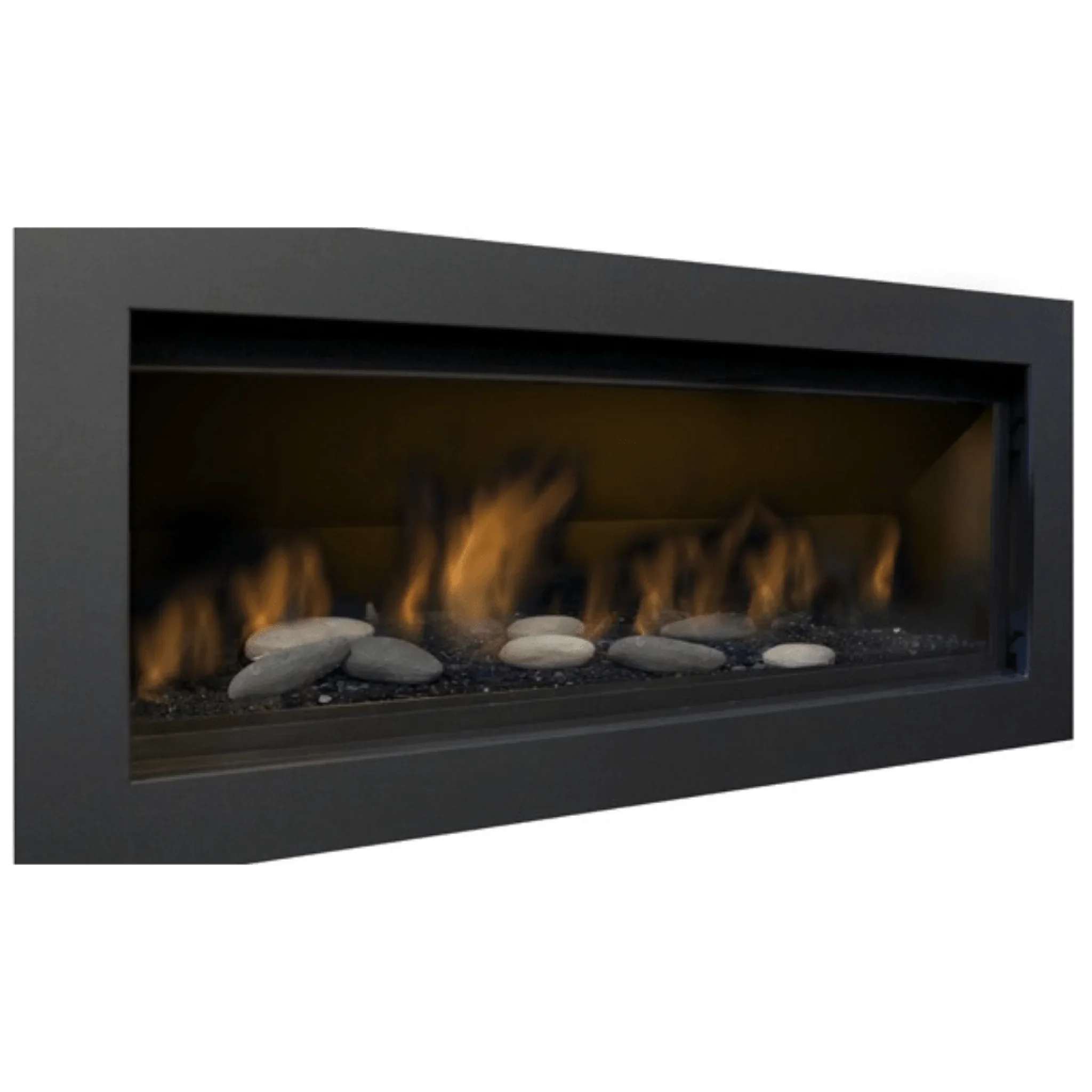 Sierra Flame by Amantii 55" Stanford Direct Vent Linear Gas Fireplace - Green Vista Living