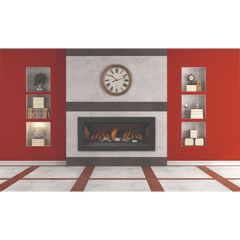 Sierra Flame by Amantii 55" Stanford Direct Vent Linear Gas Fireplace - Green Vista Living