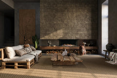 Sierra Flame by Amantii Toscana 58" Three-Sided Peninsula Direct Vent Propane Gas Fireplace