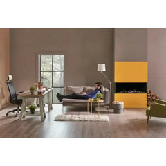 Sierra Flame by Amantii Toscana 38" Three-Sided Peninsula Direct Vent Natural Gas Fireplace - Green Vista Living