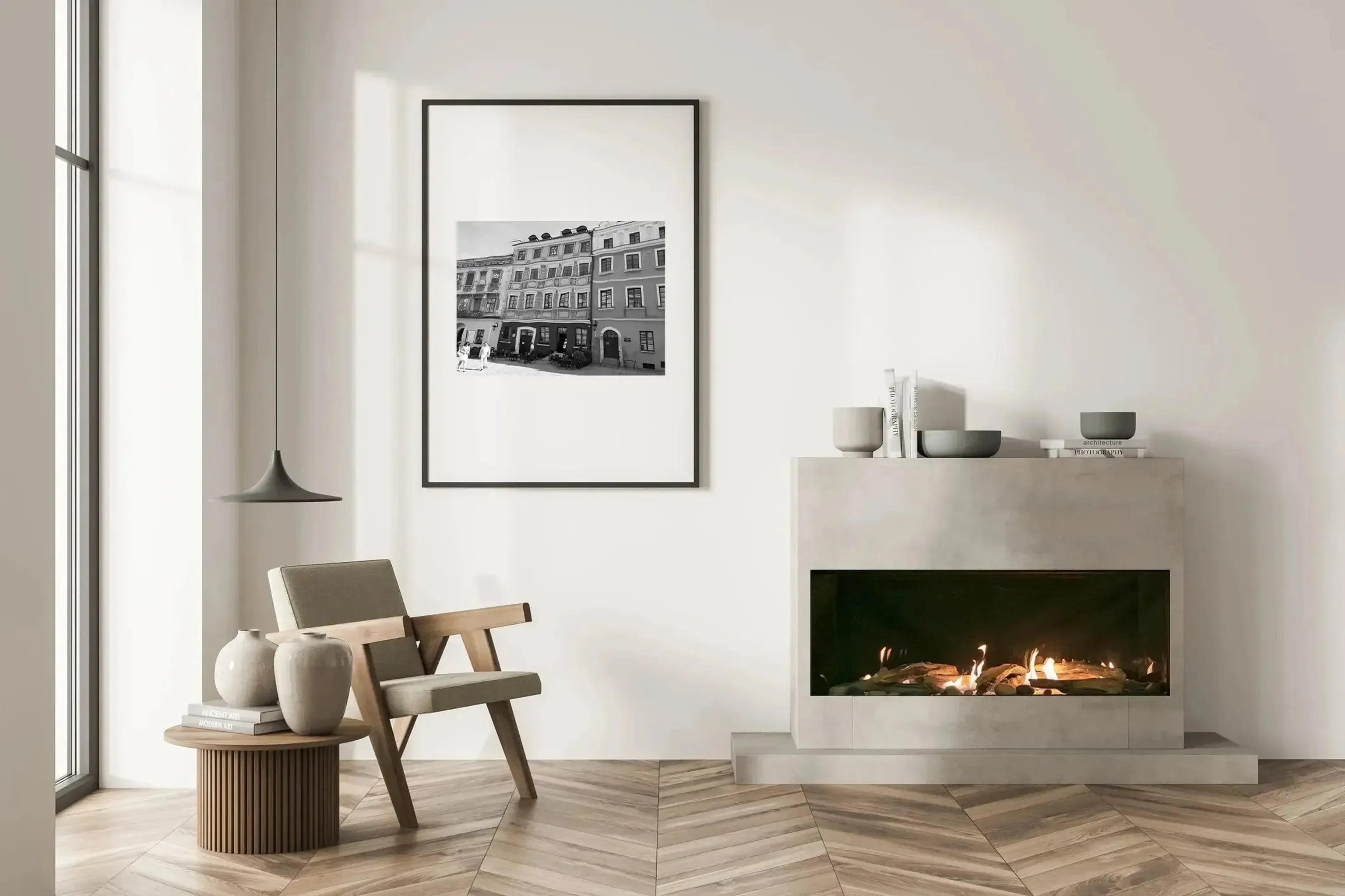 Sierra Flame by Amantii Vienna 60" Direct Vent Linear Style Propane Gas Fireplace - Green Vista Living