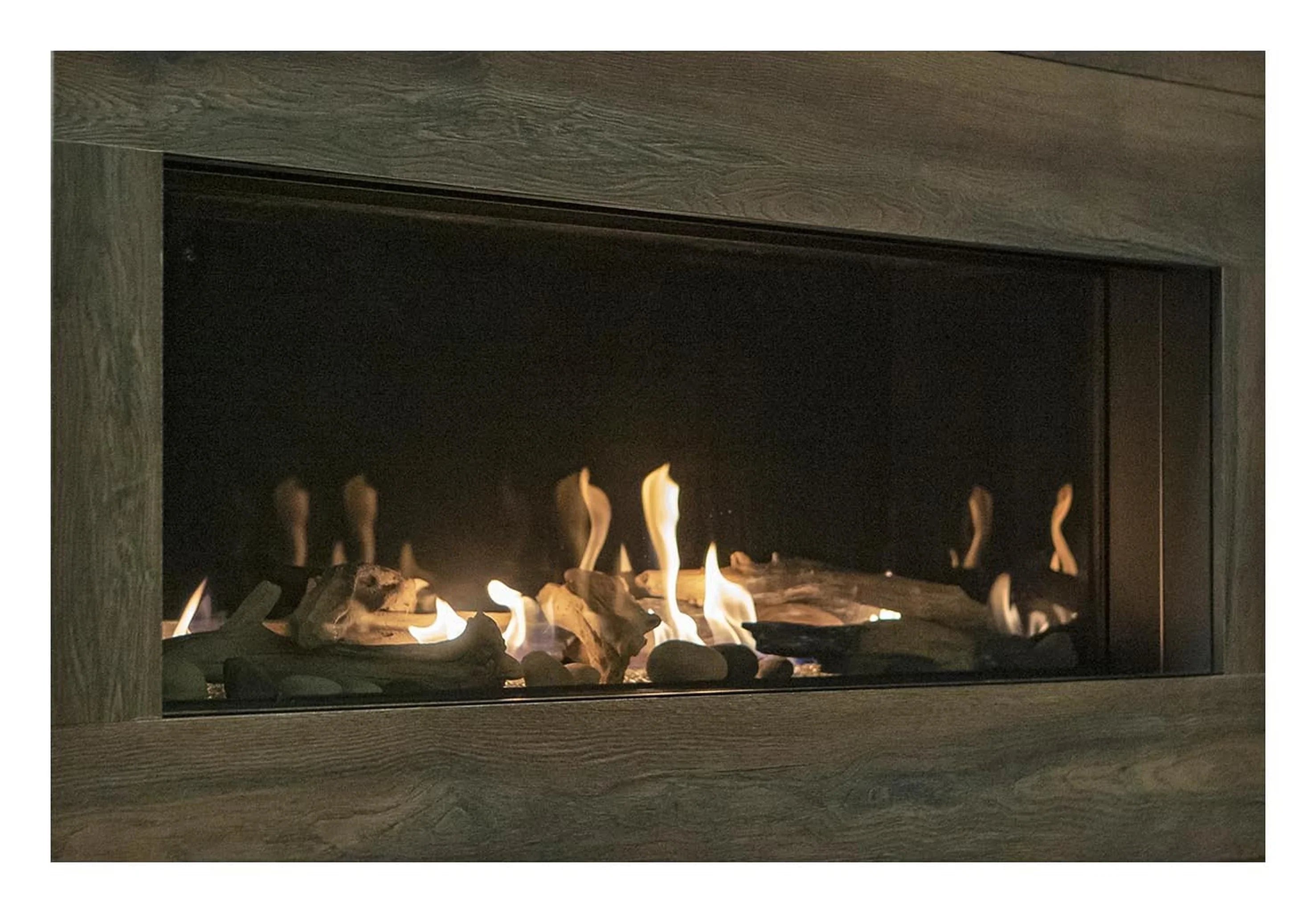 Sierra Flame by Amantii Vienna 50" Direct Vent Linear Style Propane Gas Fireplace - Green Vista Living