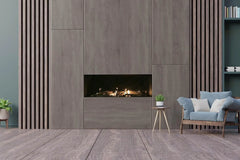 Sierra Flame by Amantii Vienna 50" Direct Vent Linear Style Propane Gas Fireplace - Green Vista Living