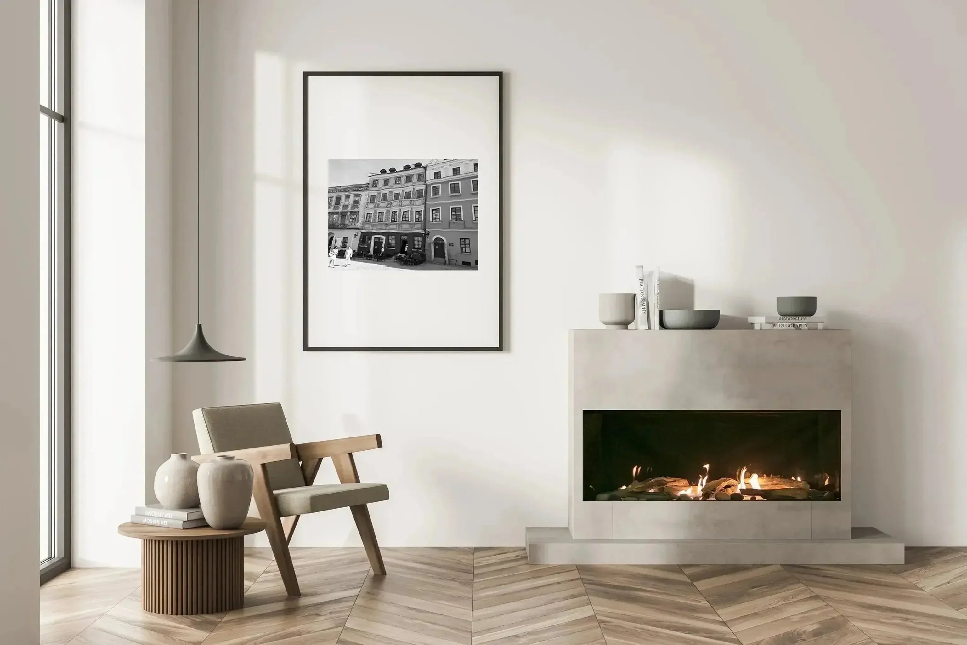 Sierra Flame by Amantii Vienna 40" Direct Vent Linear Style Propane Gas Fireplace - Green Vista Living