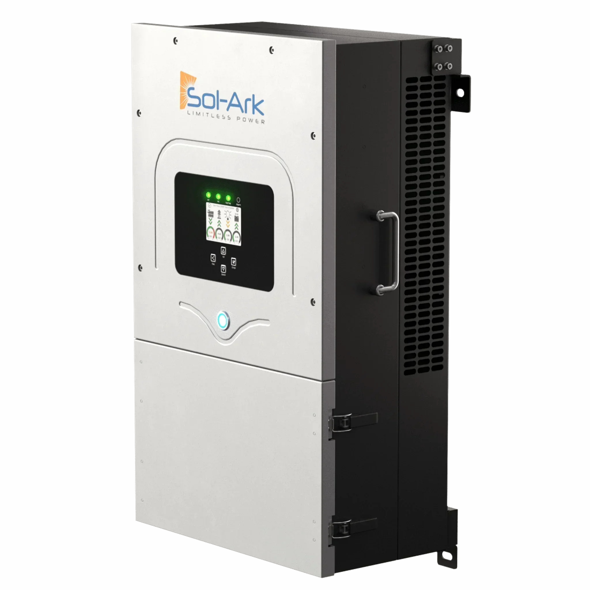 Sol-Ark 12K EMP Hardened | All-In-One Pre-Wired Hybrid Solar Inverter | 120/240/208V 48V | 10-Year Warranty - Green Vista Living