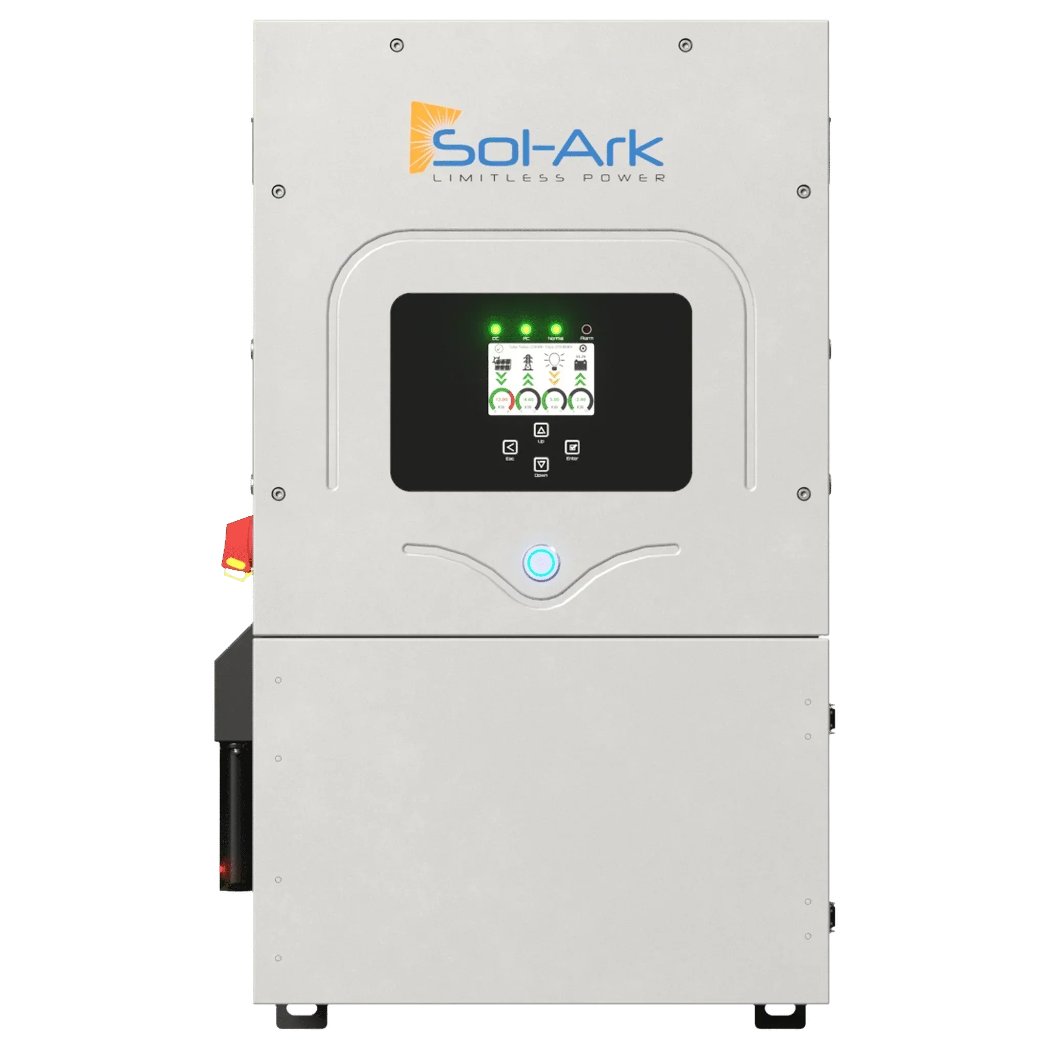Sol-Ark 12K EMP Hardened | All-In-One Pre-Wired Hybrid Solar Inverter | 120/240/208V 48V | 10-Year Warranty - Green Vista Living