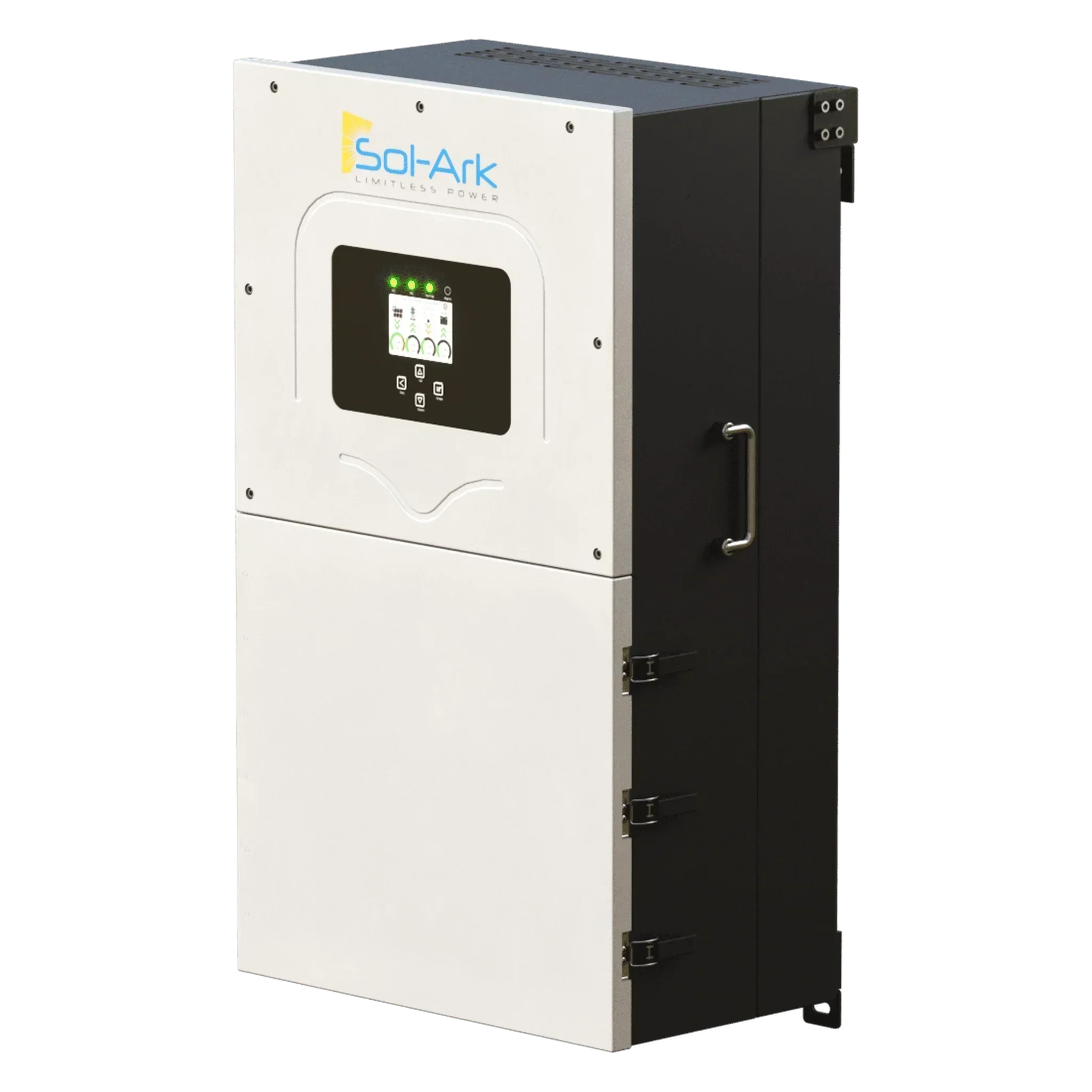 Sol-Ark 15K All-In-One Hybrid Solar Inverter | 120/240/208V 48V Pre-Wired | 10-Year Warranty - Green Vista Living