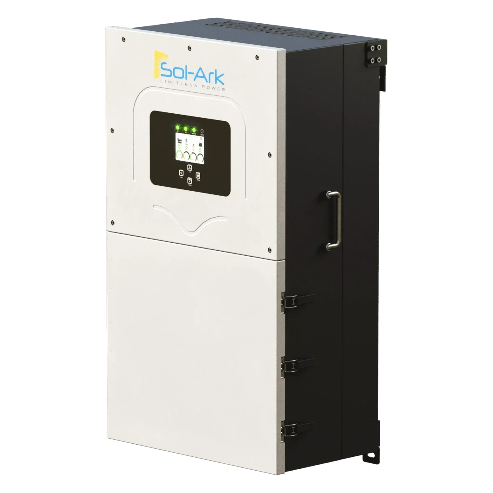 Sol-Ark 15K All-In-One Hybrid Solar Inverter | 120/240/208V 48V Pre-Wired | 10-Year Warranty - Green Vista Living