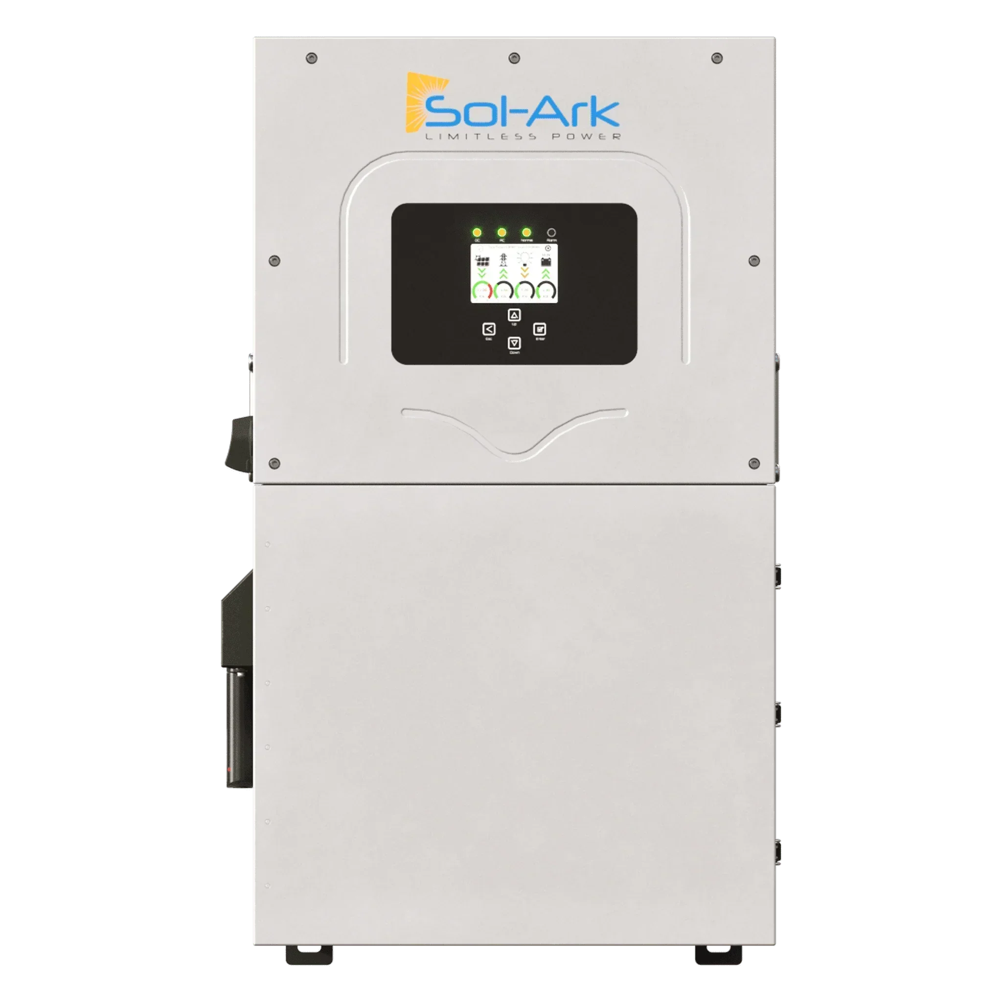 Sol-Ark 15K All-In-One Hybrid Solar Inverter | 120/240/208V 48V Pre-Wired | 10-Year Warranty - Green Vista Living