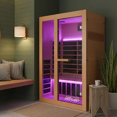 Cal Saunas Solara-2 | 2 Person Infrared Sauna - Green Vista Living