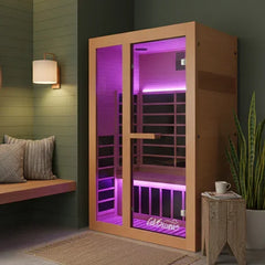 Cal Saunas Solara-2 | 2 Person Infrared Sauna - Green Vista Living