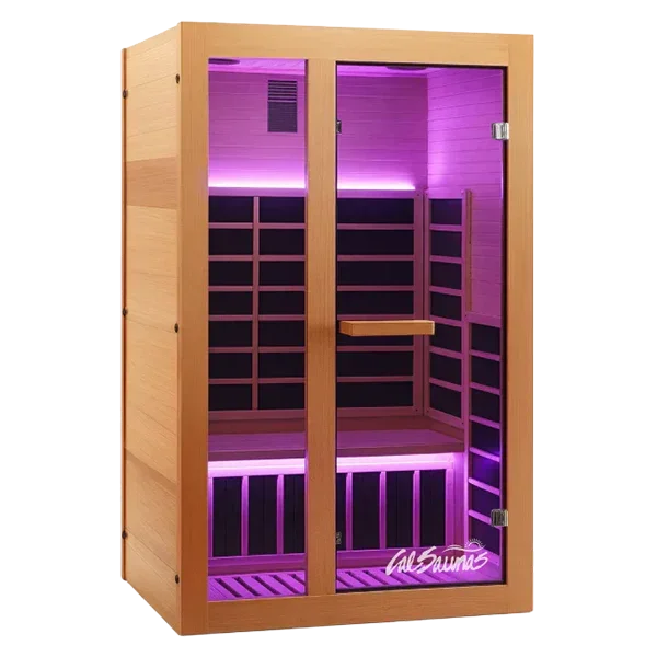 Cal Saunas Solara-2 | 2 Person Infrared Sauna - Green Vista Living