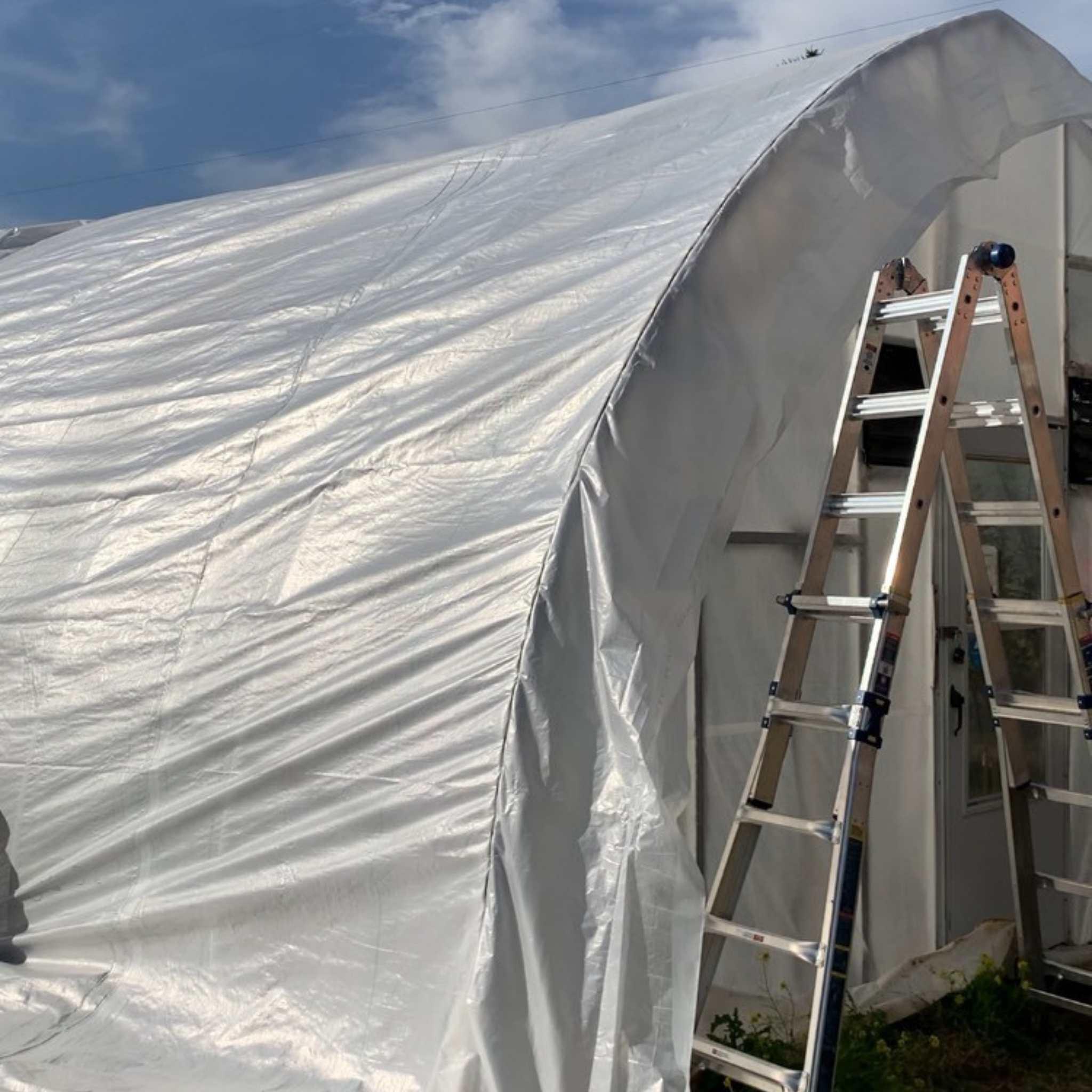 Bootstrap Farmer Greenhouse Woven Plastic 8 mil- Solarig 156 - Green Vista Living