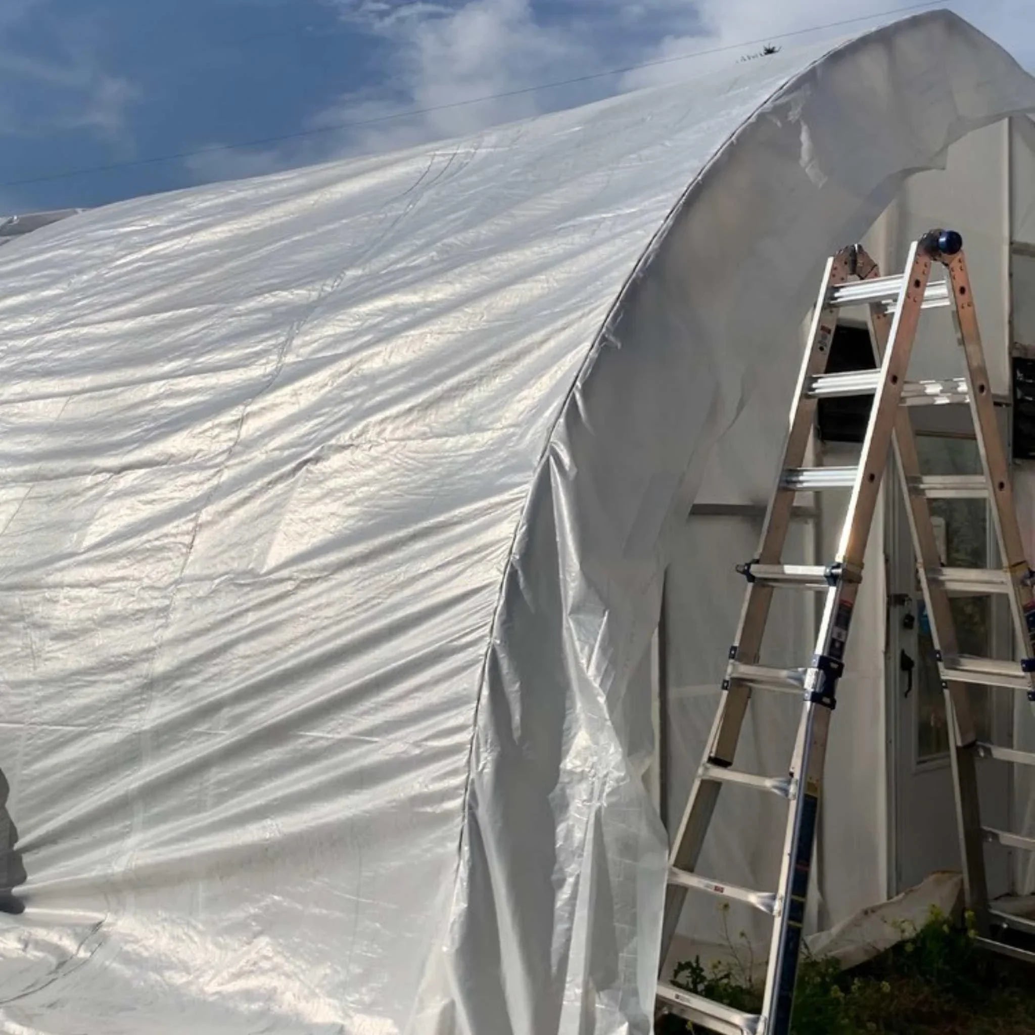 Bootstrap Farmer Greenhouse Woven Plastic 11 mil- Solarig 182 - Green Vista Living