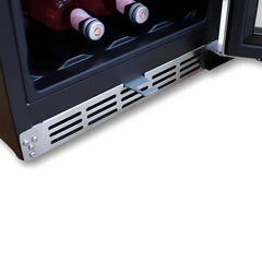 Summerset 15 Inch 3.2 Cu. Ft. Outdoor Dual Zone Wine Cooler - RFR-15WD - Green Vista Living