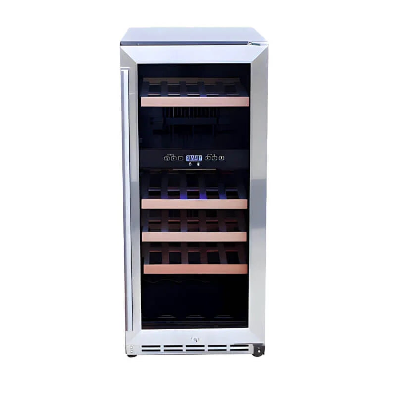 Summerset 15 Inch 3.2 Cu. Ft. Outdoor Dual Zone Wine Cooler - RFR-15WD - Green Vista Living