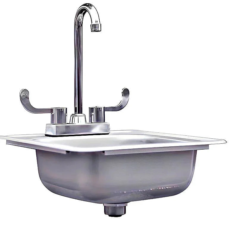 Summerset 15-Inch x 15-Inch Drop-in Sink - SNK-15D - Green Vista Living