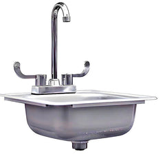 Summerset 15-Inch x 15-Inch Drop-in Sink - SNK-15D - Green Vista Living