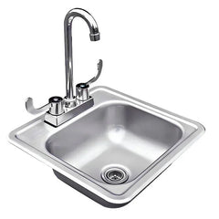 Summerset 15-Inch x 15-Inch Drop-in Sink - SNK-15D - Green Vista Living