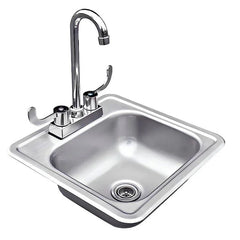 Summerset 15-Inch x 15-Inch Drop-in Sink - SNK-15D - Green Vista Living