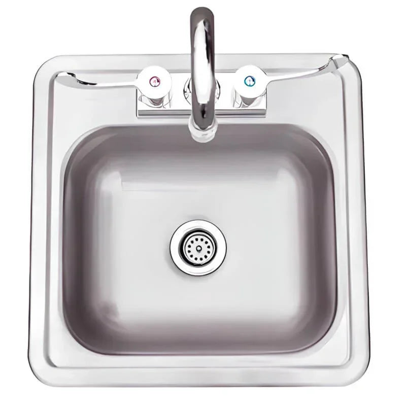 Summerset 15-Inch x 15-Inch Drop-in Sink - SNK-15D - Green Vista Living