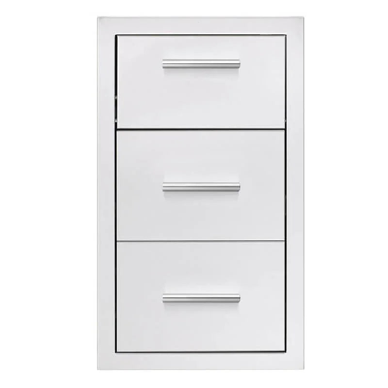 Summerset 17-Inch 2 Drawer & Paper Towel Holder Combo - TDC-17 - Green Vista Living