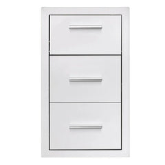 Summerset 17-Inch 2 Drawer & Paper Towel Holder Combo - TDC-17 - Green Vista Living