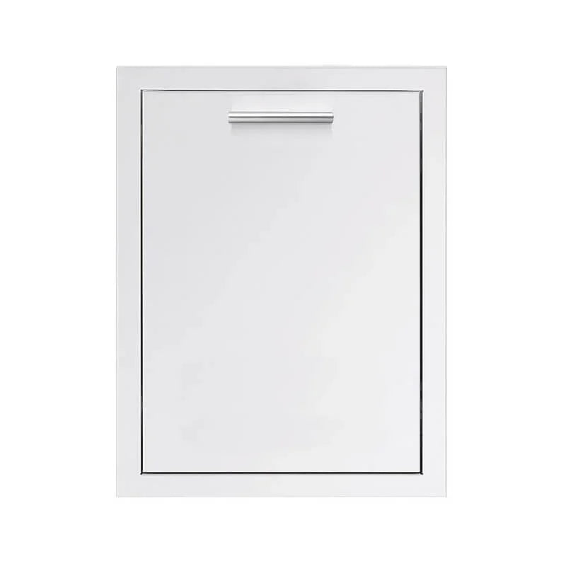 Summerset 20-Inch Pullout Stainless Steel Trash Drawer - TD1-20 - Green Vista Living