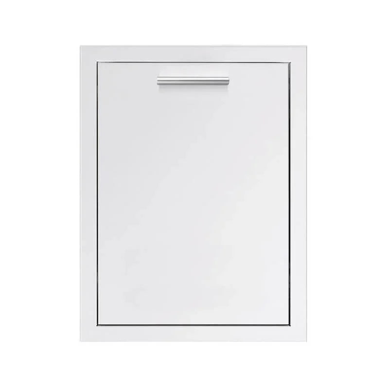 Summerset 20-Inch Pullout Stainless Steel Trash Drawer - TD1-20 - Green Vista Living