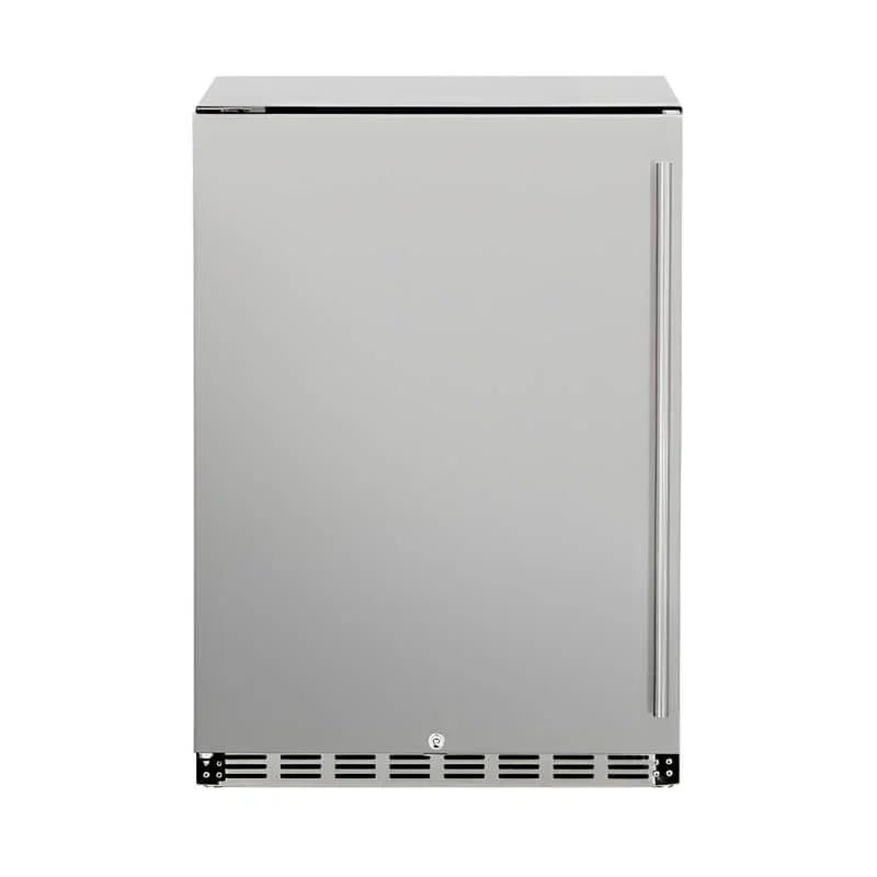 Summerset 24 Inch 5.1c Deluxe Outdoor Rated Refrigerator - RFR-24D - Green Vista Living