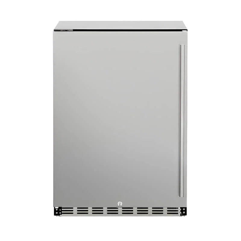 Summerset 24 Inch 5.1c Deluxe Outdoor Rated Refrigerator - RFR-24D - Green Vista Living