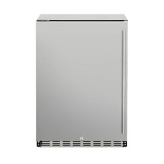 Summerset 24 Inch 5.1c Deluxe Outdoor Rated Refrigerator - RFR-24D - Green Vista Living