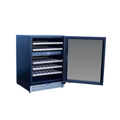 Summerset 24 Inch 5.1 Cu Ft. Outdoor Dual Zone Wine Cooler - RFR-24WD - Green Vista Living