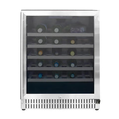 Summerset 24-Inch 5.1 Cu. Ft. Outdoor Single Zone Wine Cooler - RFR-24W - Green Vista Living