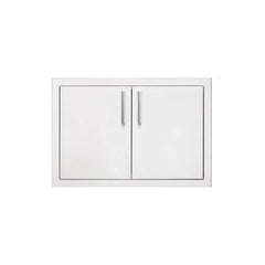 Summerset 26 Inch Stainless Steel Double Access Door - DD-26 - Green Vista Living