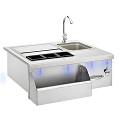 Summerset 30 Inch Built-In Beverage and Prep Station - SSBC-30L - Green Vista Living