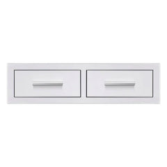 Summerset 32-Inch Stainless Steel Horizontal Double Drawer - DR2-32H - Green Vista Living