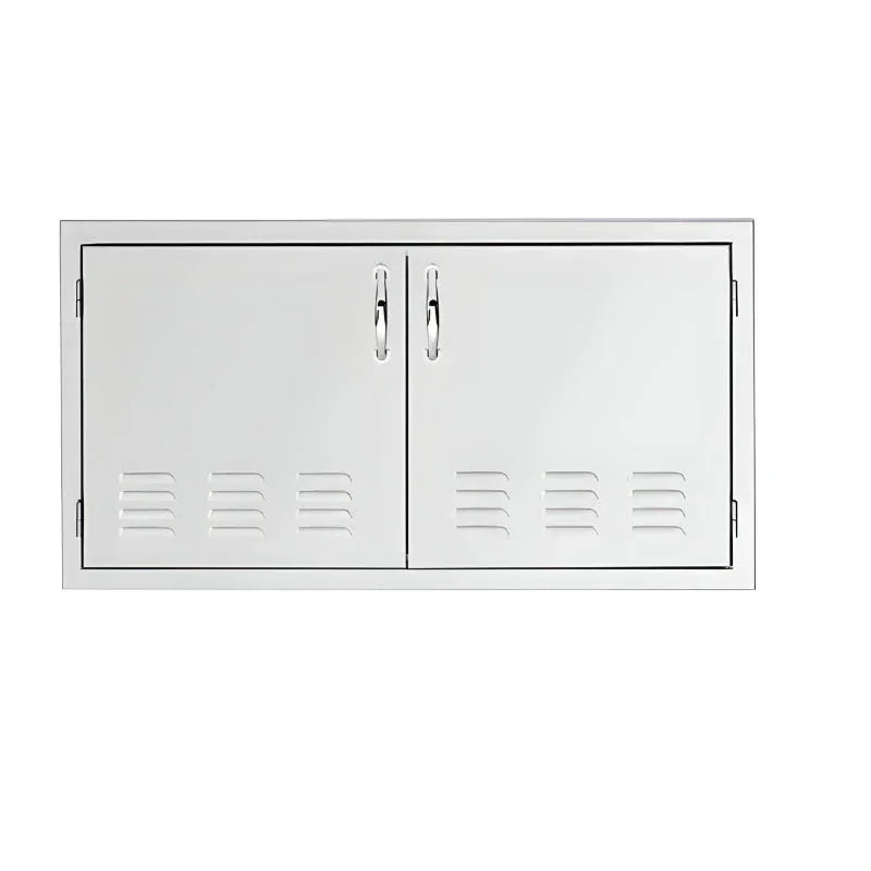 Summerset 33-Inch Vented Stainless Steel Double Access Door - SSDD-33V - Green Vista Living
