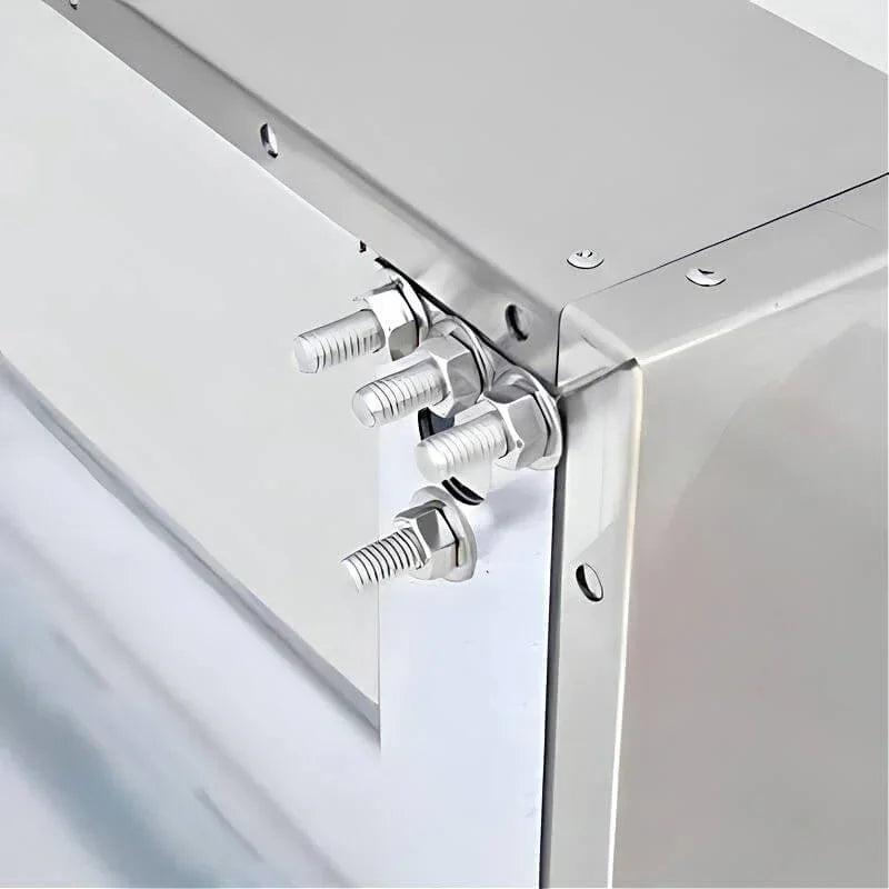 Summerset 4 Inch x 36 Inch Stainless Steel Vent Hood Spacer Bracket - VH36-2-SP4 - Green Vista Living