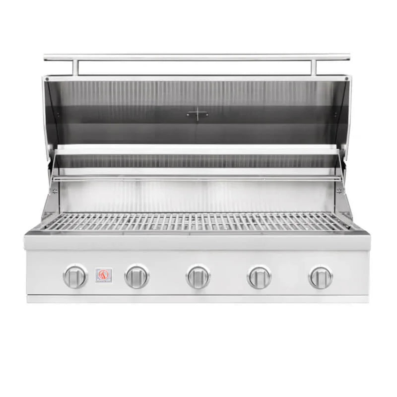Summerset Sizzler 40 Inch 5 Burner Built-In Gas Grill - Green Vista Living