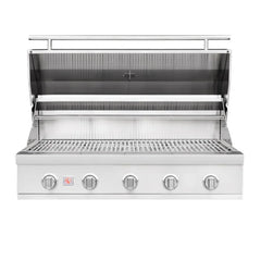 Summerset Sizzler 40 Inch 5 Burner Built-In Gas Grill - Green Vista Living