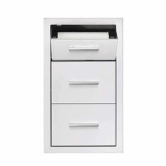 Summerset 17-Inch 2 Drawer & Paper Towel Holder Combo - TDC-17 - Green Vista Living