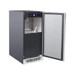 Summerset 15 Inch 55 lb. Outdoor Rated Ice Maker - IM-15N - Green Vista Living