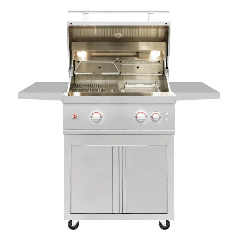 Summerset Quest Series 30-Inch 2 Burner Freestanding Gas Grill - Green Vista Living